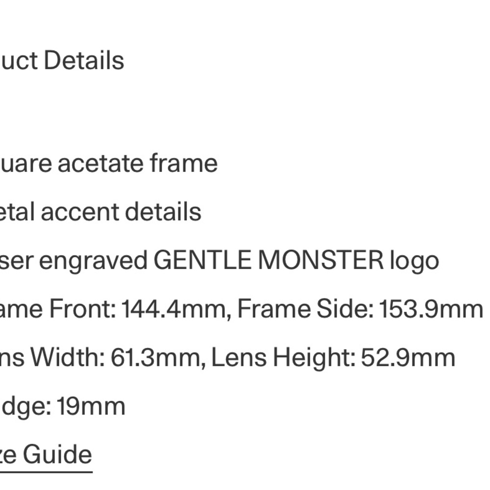 Gentle Monster sunglasses - Picture 3 of 10